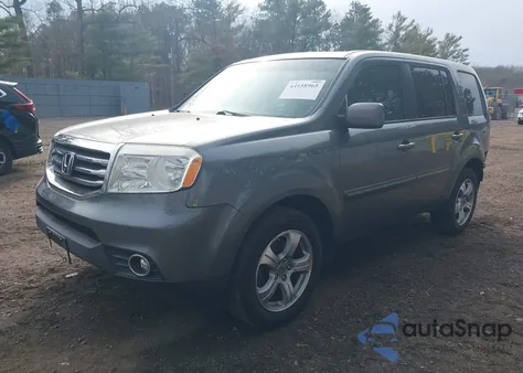 2013 Honda Pilot Ex-L from USA, damaged, VIN 5FNYF4H55DB041983